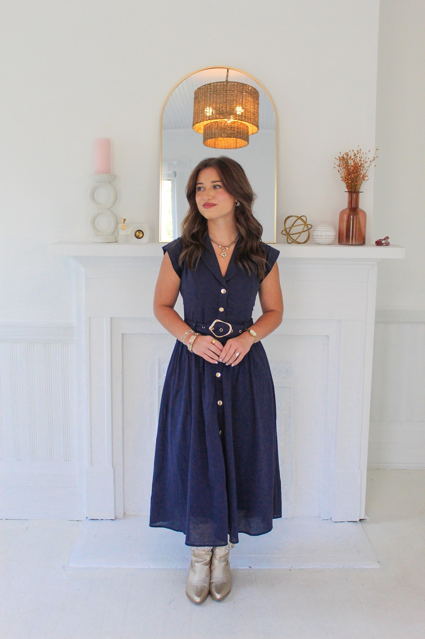 The Essential Navy Dress