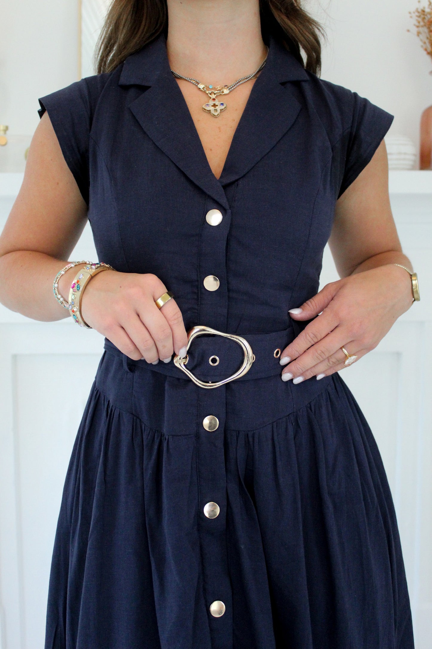 The Essential Navy Dress