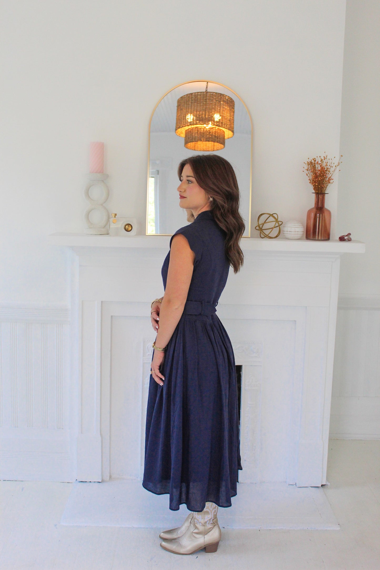 The Essential Navy Dress