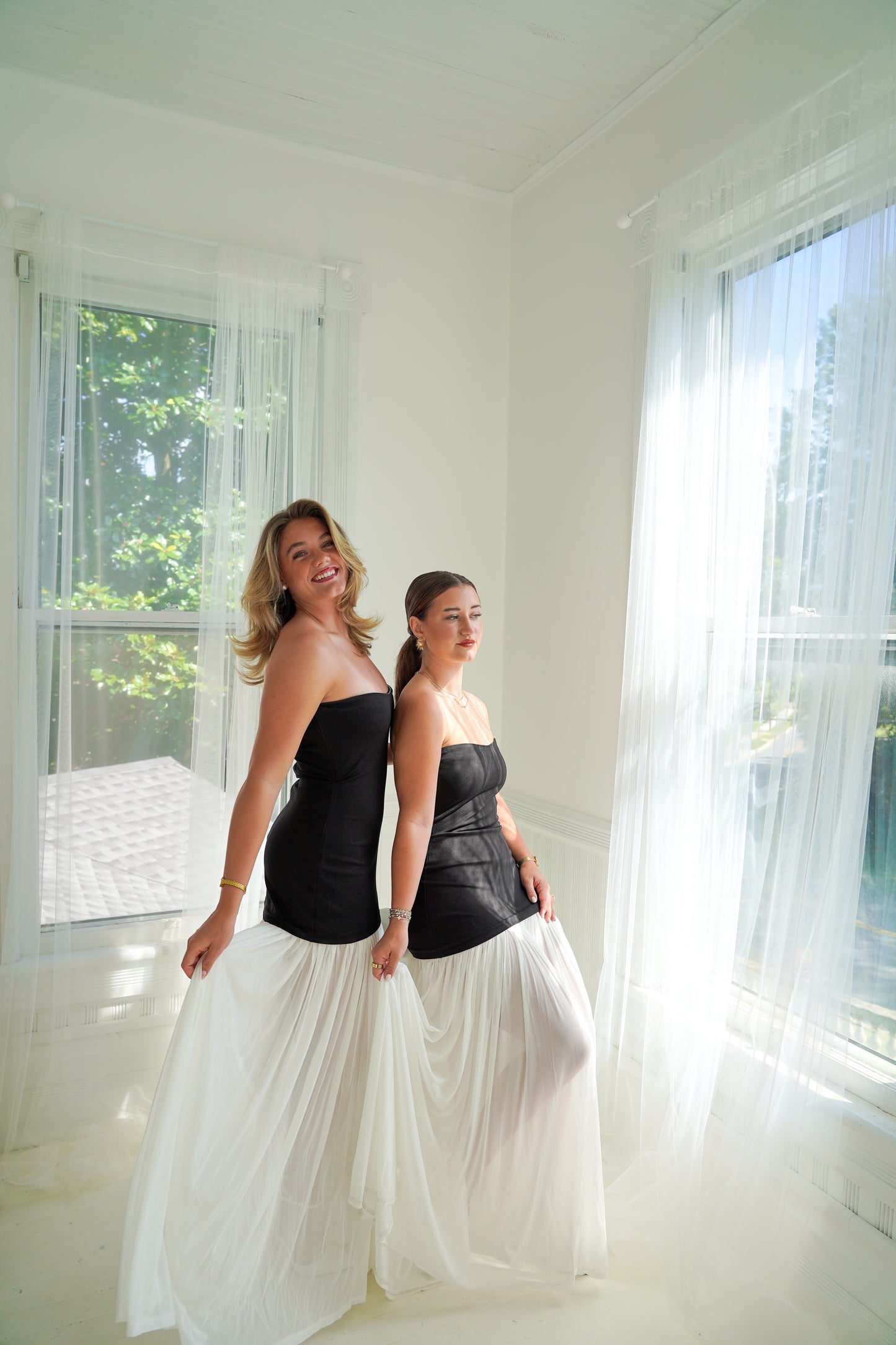 Black & Blanche Formal Dress