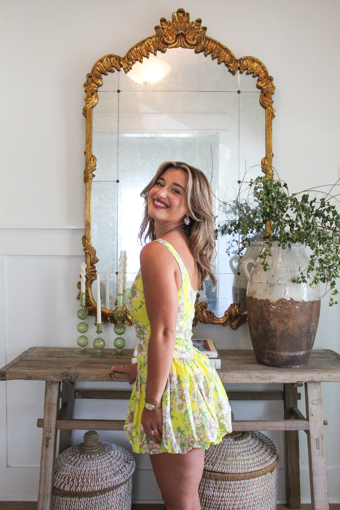 Primrose Balloon Dress