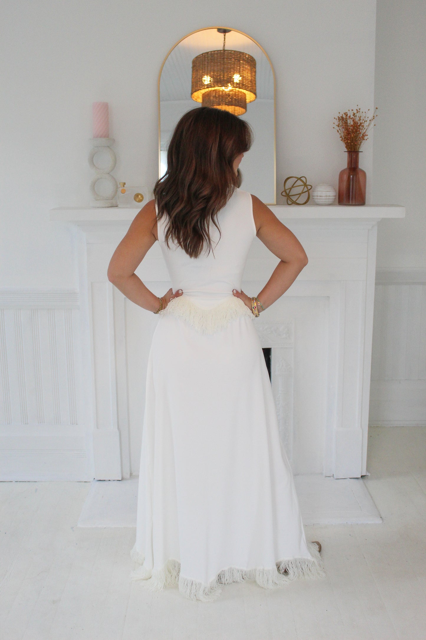 The Pearl Fringe Set