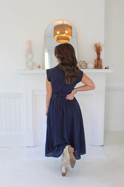 The Essential Navy Dress