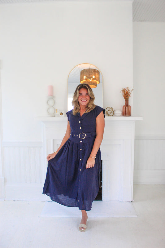 The Essential Navy Dress