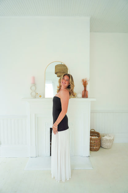 Black & Blanche Formal Dress